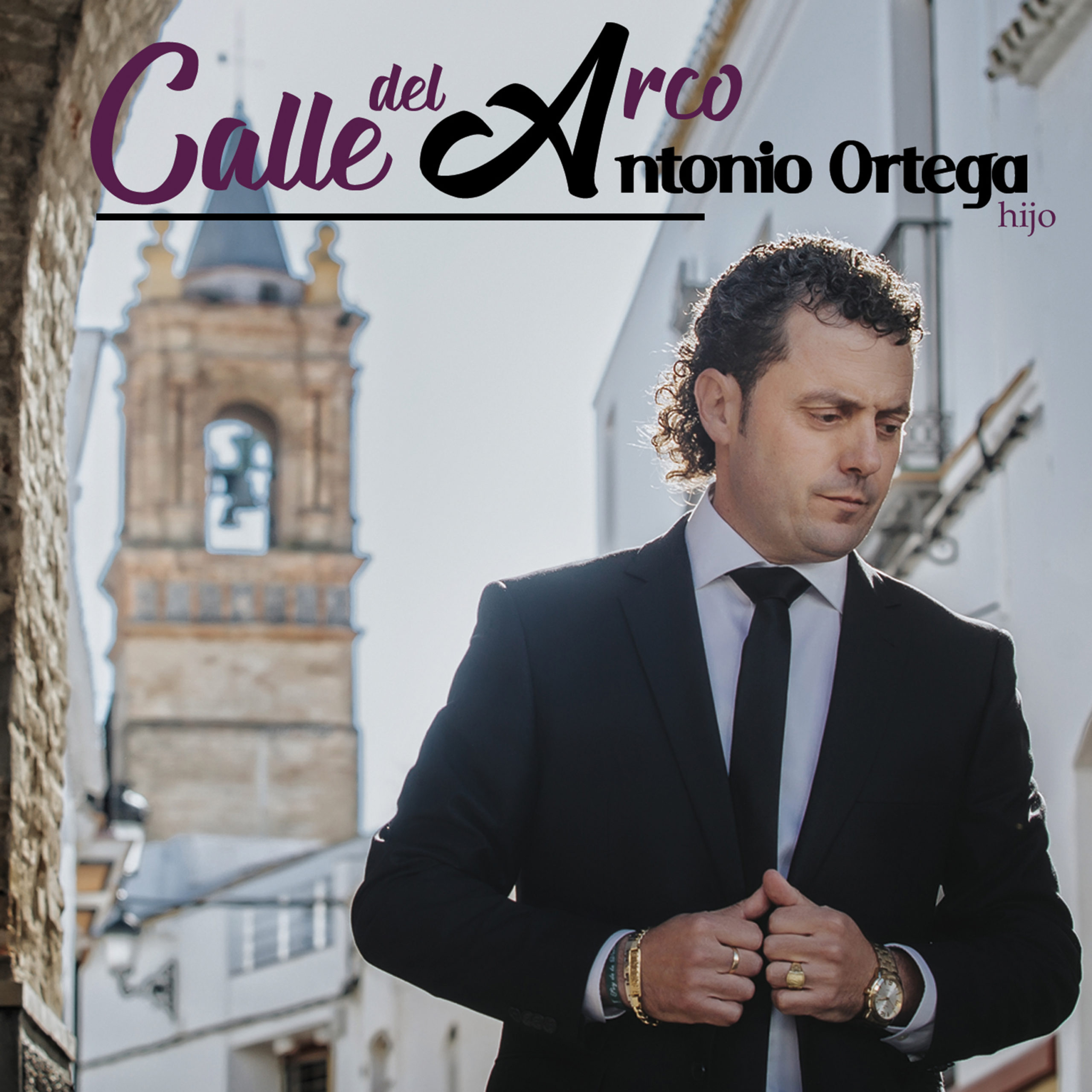Calle del Arco, portada del disco de Antonio Ortega.