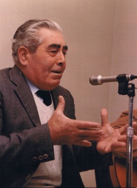 Manuel Crespo en una de sus actuaciones.
